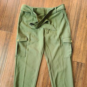 LOFT Slim Tie Waist Cargo Pants